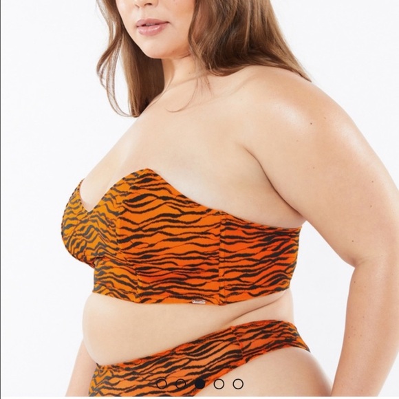 Savage X Fenty All Over Me Lace Bandeau Bralette - Picture 2 of 7